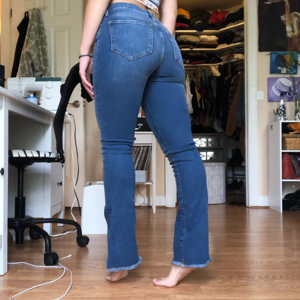 Free people bootcut jeans